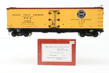 Load image into Gallery viewer, Gauge 1 1:32nd Scale Brass Eastern Railways PFE - Pacific Fruit Express R-30-12 Reefer Factory Painted Road Number 15925 No. 16 of 45

