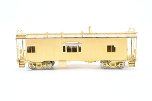 HO Brass Alco Models NYC - New York Central N-7A Bay Window Caboose