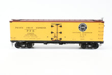 Load image into Gallery viewer, Gauge 1 - 1:32nd Scale Brass Eastern Railways PFE - Pacific Fruit Express R-30-12 Reefer Factory Painted Road Number 15925 No. 16 of 45
