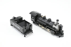 HOn3 Brass Precision Scale Co. D&RGW - Denver & Rio Grande Western K-28 2-8-2 Factory Painted No. 470