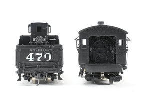 HOn3 Brass Precision Scale Co. D&RGW - Denver & Rio Grande Western K-28 2-8-2 Factory Painted No. 470