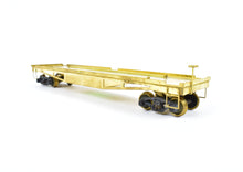 HO Brass Red Ball Various Roads Rail Truck with Trailer