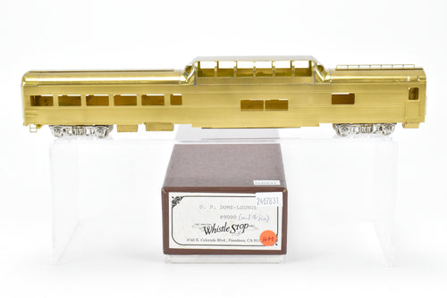 HO Brass The Original Whistle Stop UP - Union Pacific #9000 Dome-Lounge (Mid-Train)