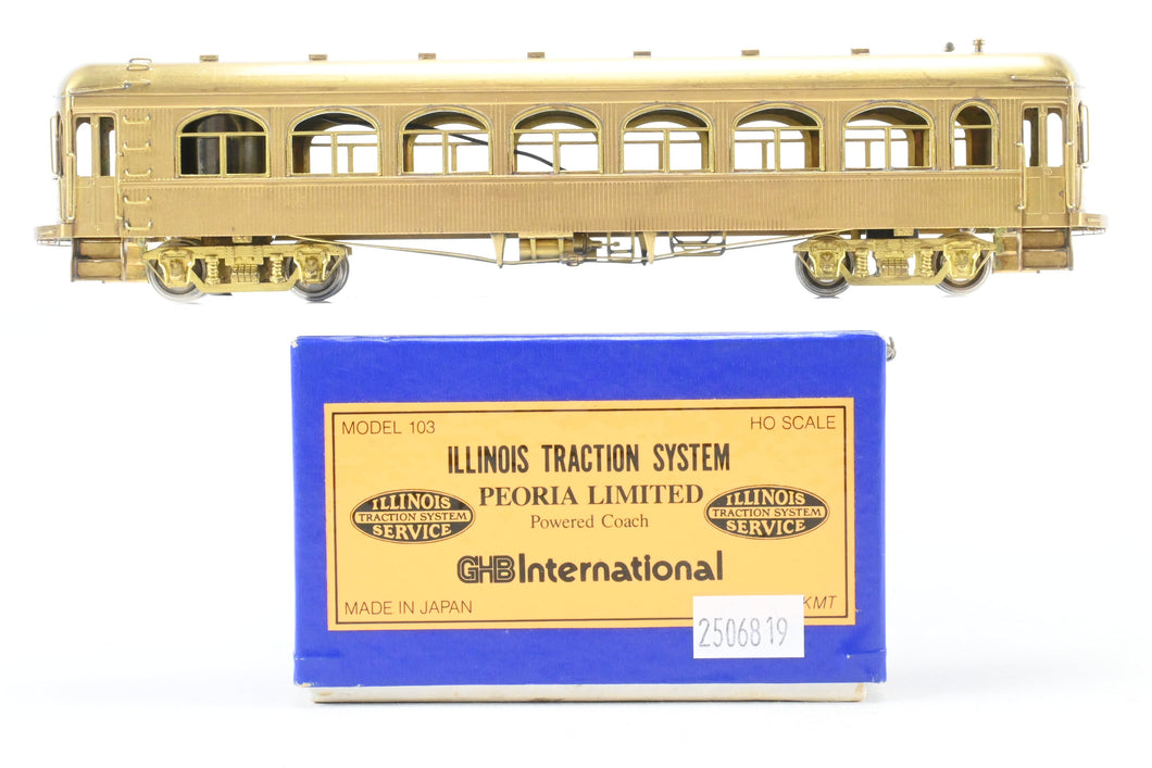 HO Brass GHB International Inc. IT - Illinois Terminal 