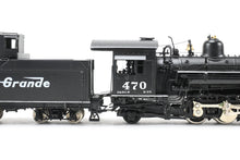 Load image into Gallery viewer, HOn3 Brass Precision Scale Co. D&amp;RGW - Denver &amp; Rio Grande Western K-28 2-8-2 Factory Painted No. 470

