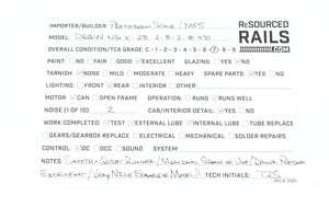 HOn3 Brass Precision Scale Co. D&RGW - Denver & Rio Grande Western K-28 2-8-2 Factory Painted No. 470
