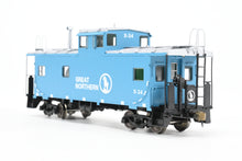 Load image into Gallery viewer, HO Brass OMI - Overland Models, Inc. GN - Great Northern International Standard Cupola Caboose FP Big Sky Blue No. x34
