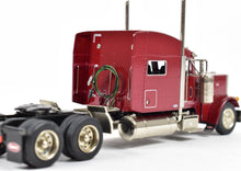 Load image into Gallery viewer, HO Brass CON CMC - Classic Mint Collectibles Peterbilt 379 3-Axle Tractor w/ Sleeper and Heil 1040 Dry Bulk Trailer White FP
