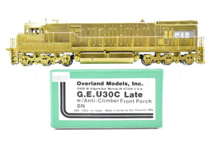 HO Brass OMI - Overland Models Inc. BN - Burlington Northern GE U30C Late Version With Anti - Climber Front Porch