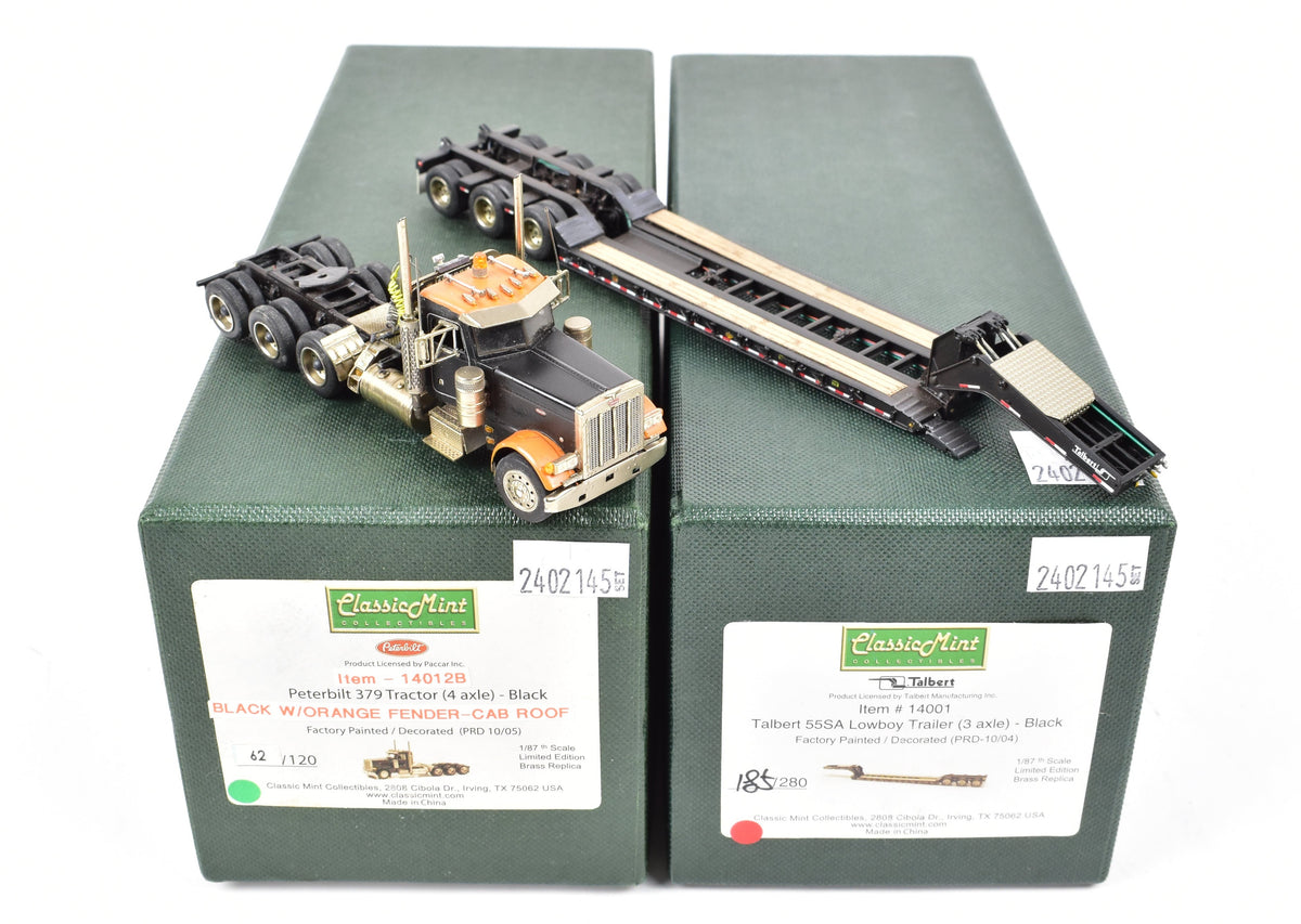 HO Brass CON CMC - Classic Mint Collectibles Peterbilt 379 4-Axle Trac ...
