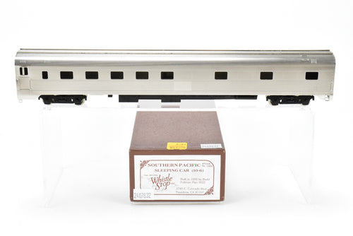 HO Brass The Original Whistle Stop SP - Southern Pacific Budd 10-6 Sleeper, Factory Plated