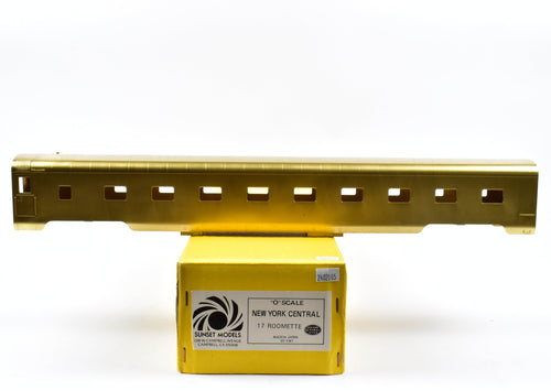 O Brass Sunset Models  NYC - New York Central 17 Roomette Sleeper