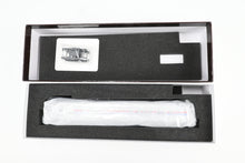 Load image into Gallery viewer, HO Brass NBL - North Bank Line SP - Southern Pacific &quot;Oregon&quot; #106 Business Car w/ Amtrak Stripes
