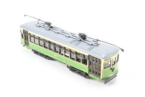 HO Brass Ken Kidder Various Roads American Car Co. Double-Truck Birney Trolley Custom Painted