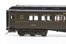 Load image into Gallery viewer, HO Brass W&amp;R Enterprises NP - Northern Pacific Heavyweight Coach Nos. 1206 - 1227 No Air Conditioning Factory Painted Pullman Green No. 1218
