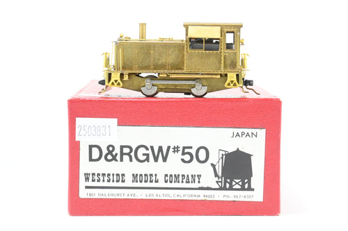 HOn3 Brass Westside Model Co. D&RGW - Denver & Rio Grande Western Diesel Switcher #50