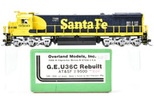 Load image into Gallery viewer, HO Brass OMI - Overland Models, Inc. ATSF - Santa Fe GE U36C Rebuilt CP No. 9500
