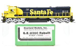 HO Brass OMI - Overland Models, Inc. ATSF - Santa Fe GE U36C Rebuilt CP No. 9500
