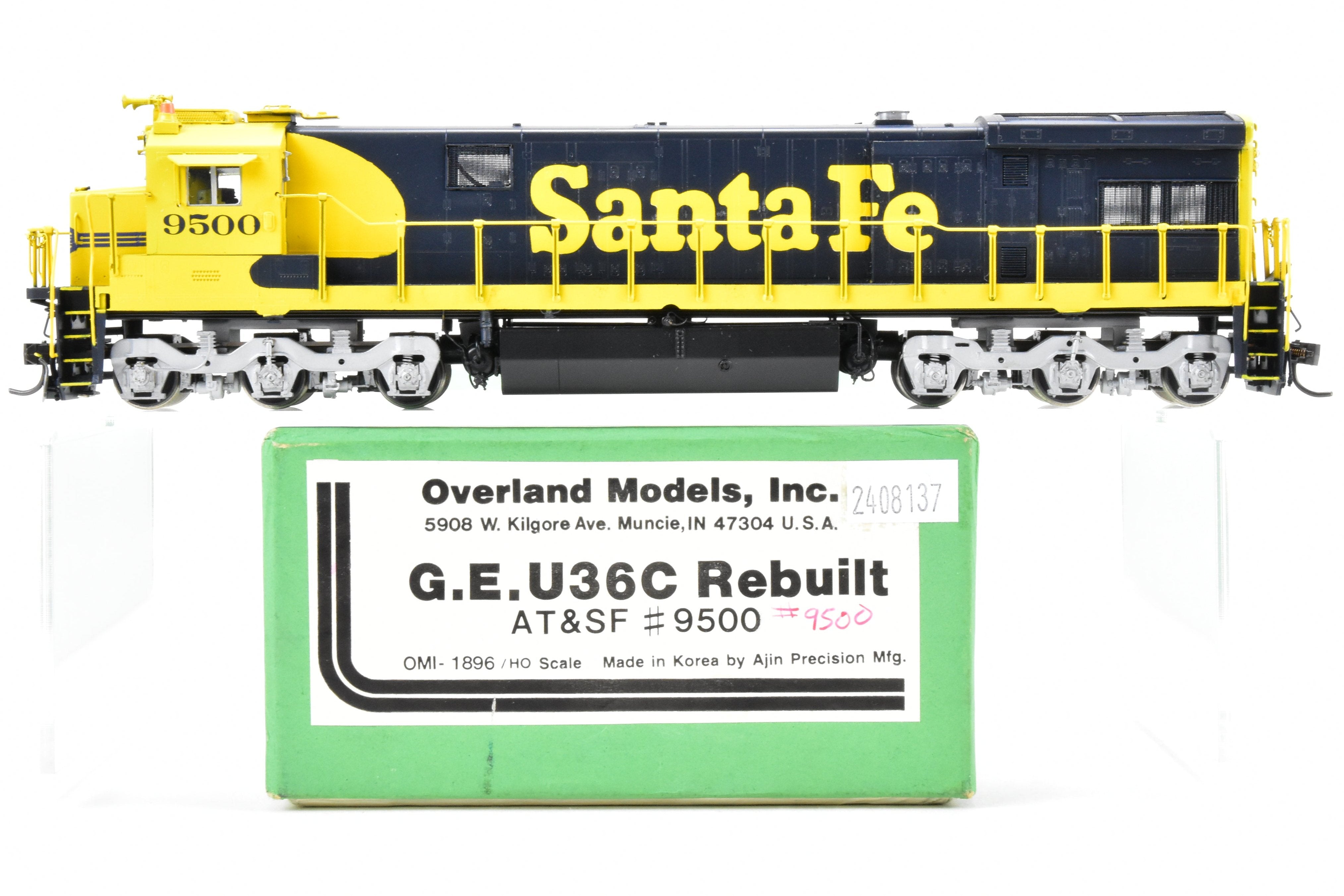 HO Brass OMI - Overland Models, Inc. ATSF - Santa Fe GE U36C
