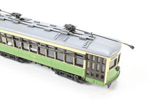 HO Brass Ken Kidder Various Roads American Car Co. Double-Truck Birney Trolley Custom Painted