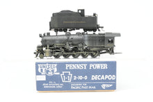 Load image into Gallery viewer, HO Brass PFM - United PRR - Pennsylvania Railroad I-1 Class 2-10-0 Decapod Custom Painted  and Weathered No. 4613
