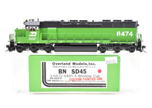 Load image into Gallery viewer, HO Brass OMI - Overland Models, Inc. BN - Burlington Northern EMD SD45 Pro-Painted No. 6474
