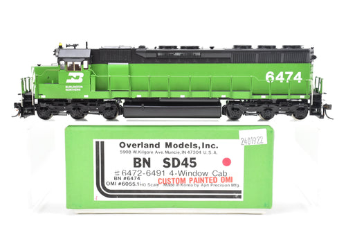 HO Brass OMI - Overland Models, Inc. BN - Burlington Northern EMD SD45 Pro-Painted No. 6474