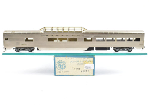HO Brass Lambert ATSF - Santa Fe Pullman Standard Dome Lettered
