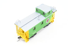 Load image into Gallery viewer, HO Brass NWSL - Northwest Short Line NP - Northern Pacific 1700 Series Wood Caboose Rebuilt Steel Ends &amp; Steps Custom Painted &amp; Weathered No. 1504
