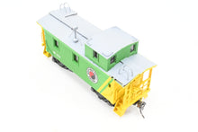 Load image into Gallery viewer, HO Brass NWSL - Northwest Short Line NP - Northern Pacific 1700 Series Wood Caboose Rebuilt Steel Ends &amp; Steps Custom Painted &amp; Weathered No. 1504
