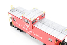 Load image into Gallery viewer, HO Brass OMI - Overland Models, Inc. GM&amp;O - Gulf, Mobile &amp; Ohio International Wide-Vision Caboose FP No. 2951
