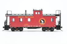 Load image into Gallery viewer, HO Brass OMI - Overland Models, Inc. GN - Great Northern 30' Wood Sided Caboose Custom Painted No. X203
