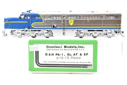 HO Brass OMI - Overland Models Inc. D&H - Delaware & Hudson ALCO PA-1 Pro-Finished No. 17 (Ex AT&SF)