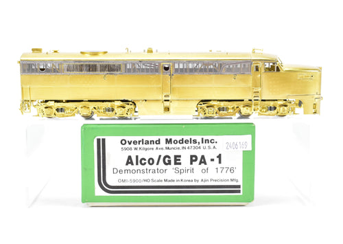 HO Brass OMI - Overland Models, Inc. Alco/GE PA-1 Demonstrator 