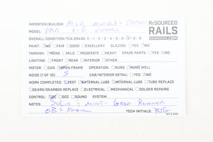 HO Brass Alco Models PRR - Pennsylvania Railroad L-6 Electric