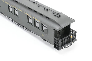 HOn3 Brass BLW - Berlyn Locomotive Works D&RGW - Denver & Rio Grande Western Business Car B-3 Factory Painted