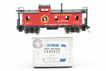 Load image into Gallery viewer, HO Brass PFM - Tenshodo GN - Great Northern Steel Caboose Factory Painted No. X288
