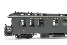 Load image into Gallery viewer, HOn3 Brass BLW - Berlyn Locomotive Works D&amp;RGW - Denver &amp; Rio Grande Western Business Car B-3 Factory Painted
