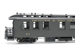 HOn3 Brass BLW - Berlyn Locomotive Works D&RGW - Denver & Rio Grande Western Business Car B-3 Factory Painted