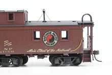 Load image into Gallery viewer, HO Brass NWSL - Northwest Short Line NP - Northern Pacific 1700 Series Wood Caboose Rebuilt Steel Ends &amp; Steps Custom Painted &amp; Weathered No. 1766
