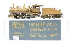 Load image into Gallery viewer, HO Brass PFM - United CStPM&amp;O - Chicago, St Paul, Minneapolis &amp; Omaha Railway "Omaha" #23 0-6-0
