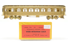 Load image into Gallery viewer, HO Brass Suydam SN - Sacramento Northern Niles Wood Interurban Coach Trailer
