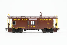 Load image into Gallery viewer, HO Brass OMI - Overland Models, Inc. WP - Western Pacific Steel Bay Window Caboose w/ Roof Walk  Factory Painted No. 451
