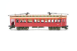 HO Brass Suydam PE - Pacific Electric "Eight" Wood Interurban Coach Trailer Custom Painted REBOXX