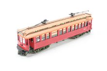 Load image into Gallery viewer, HO Brass Suydam PE - Pacific Electric &quot;Eight&quot; Wood Interurban Coach Trailer Custom Painted REBOXX
