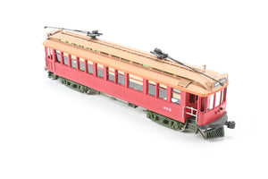 HO Brass Suydam PE - Pacific Electric "Eight" Wood Interurban Coach Trailer Custom Painted REBOXX