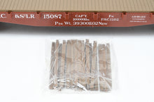 Load image into Gallery viewer, Gauge 1 - 1:32nd Scale Brass Eastern Railways PCC&amp;StL - Pittsburgh Cincinnati Chicago and St. Louis Railroad FM Flat Car Factory Painted Road Number 15087 No. 33 of 50
