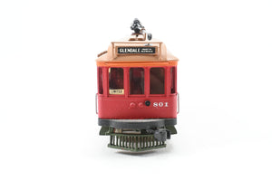 HO Brass Suydam PE - Pacific Electric "Eight" Wood Interurban Coach Trailer Custom Painted REBOXX