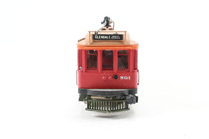 HO Brass Suydam PE - Pacific Electric "Eight" Wood Interurban Coach Trailer Custom Painted REBOXX