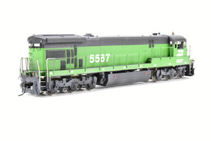 HO Brass OMI - Overland Models Inc. BN - Burlington Northern GE C30-7 Four Window Cab Custom Painted No. 5567